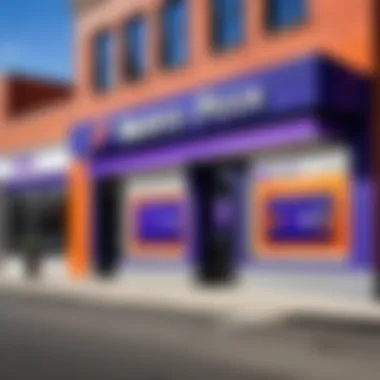 Metro PCS storefront showcasing mobile plans