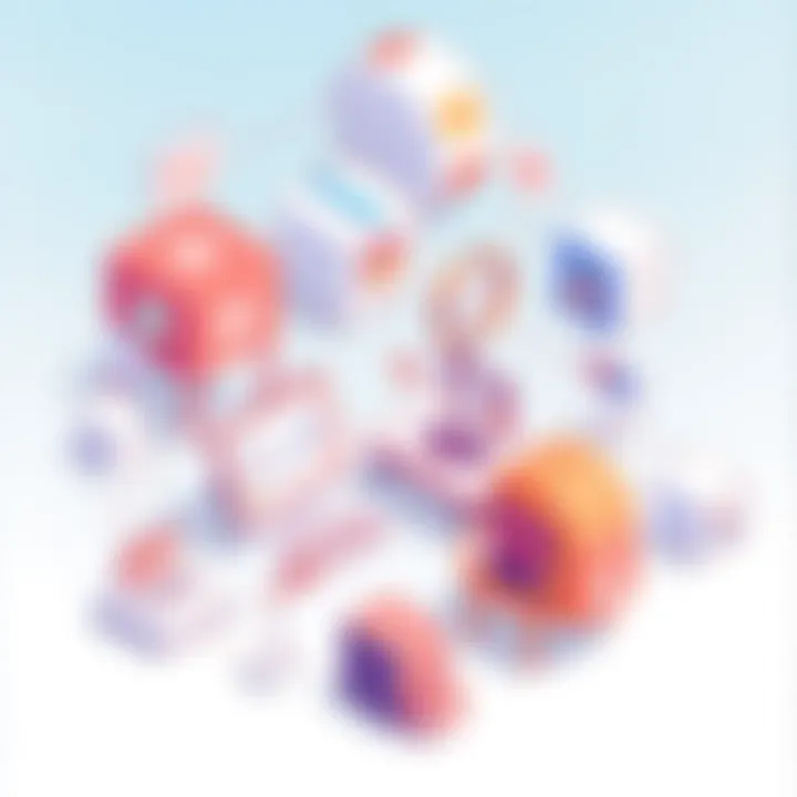 Collaborative Tools in Microsoft 365 Web Illustration depicting collaborative tools available in Microsoft 365 web version