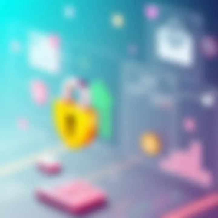 Security features in financial apps