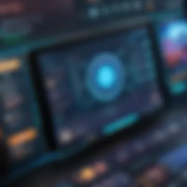 In-Game Economy Features A detailed view of a mobile screen displaying intricate in-game economy features.