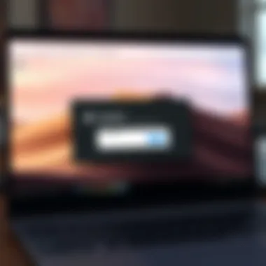 Screenshot of the installation process of OpenShot on Chromebook