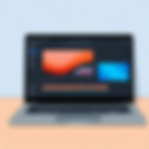 OpenShot interface on Chromebook showing timeline and editing tools