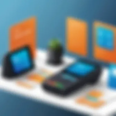 Interactive Features of Paytm POS Paytm POS interface showcasing various features