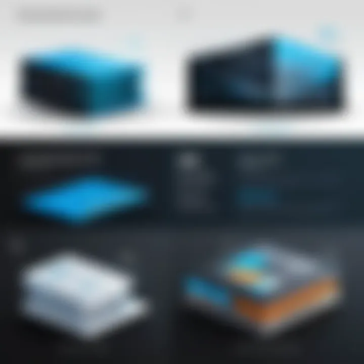 An infographic illustrating the evolution of file compression methods