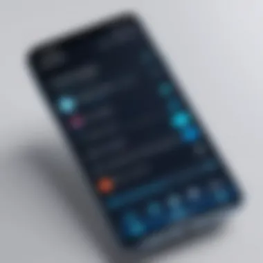 Samsung Built-in Reminder Application Screenshot of Samsung's built-in reminder application interface