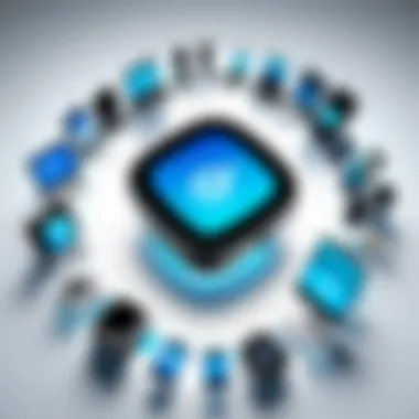 Smart Tizen: Technology Enhancing Daily Life Conceptual representation of Smart Tizen technology enhancing daily life