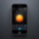 A visually appealing representation of unique ringtone options for iPhone.