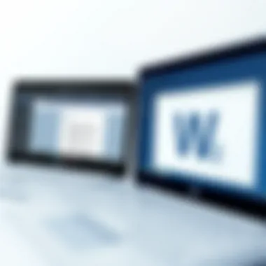Visual Comparison of Word Processor Interfaces Comparison of word processor interfaces