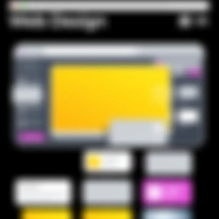 An engaging web page layout utilizing transparent backgrounds to enhance user experience