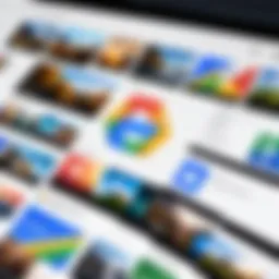 Overview of Google Photos Safe Folder Interface