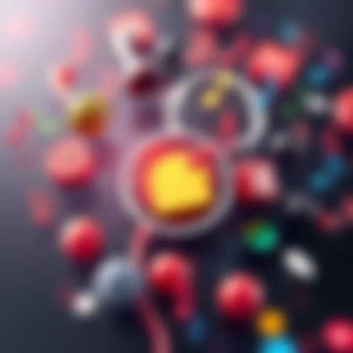 Diverse Ringtone Genres An artistic depiction of various types of ringtone genres available for customization