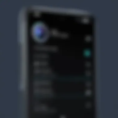 User Interface of Motorola One Camera Application User interface screenshot of Motorola One camera application with features highlighted