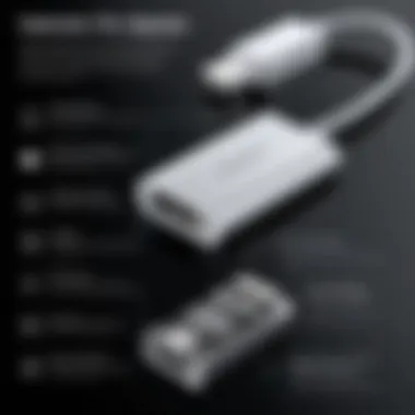 Infographic summarizing benefits of USB-C network adapters