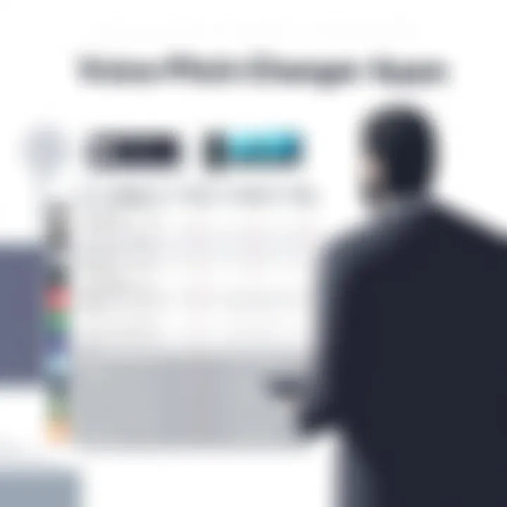 Comparison of Voice Pitch Changer Apps A comparison chart of notable voice pitch changer apps highlighting their features and user ratings.