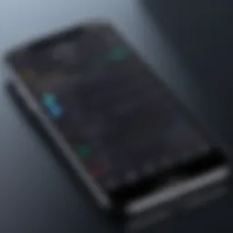 RAR file extraction interface on iPhone