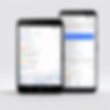Google Translate App Interface An interface of the Google Translate app showcasing multiple languages