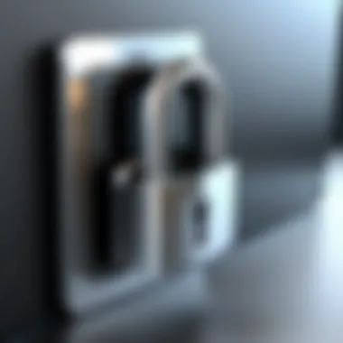 Secure Your Data Visual representation of a locked folder symbolizing security.