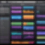 GarageBand interface showcasing beat-making tools