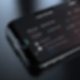 Overview of call recording settings on an iPhone