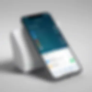 Navigating Voicemail Settings Voicemail settings interface on iPhone