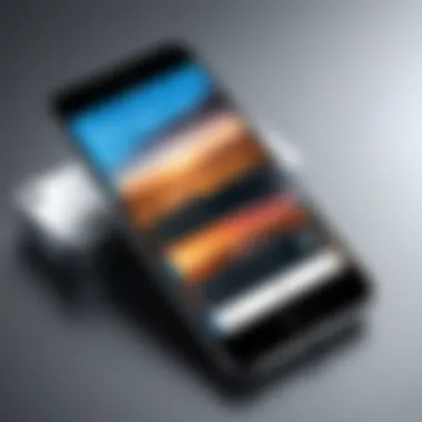 Mobile Photo Conversion Application A mobile device displaying a photo conversion app