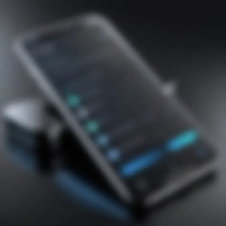 Diagram showing preventive measures for maintaining iPhone functionality