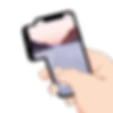 Viewing Slow Motion Video Viewing a slow-motion video on an iPhone screen