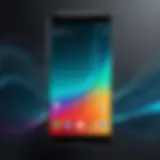 A dynamic scene showcasing video live wallpaper on an Android device