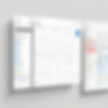 Visual representation of Google Calendar linked in Notion Linked calendar view in Notion