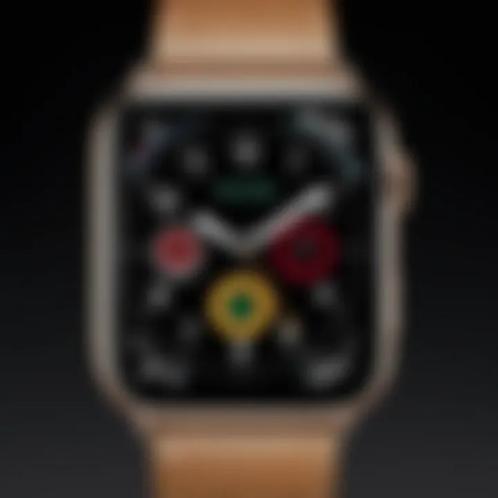 Showcasing personalized watch faces