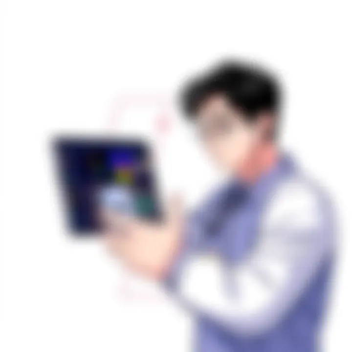 User interacting with iPhone 13 highlighting practical usage