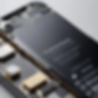Innovative Features of the Latest iPhone Close-up of the innovative features of the new iPhone