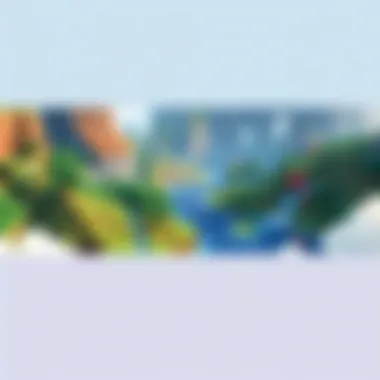 A stunning landscape in the latest Minecraft version showcasing vibrant biomes