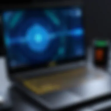 Legion laptop displaying high-resolution graphics in a game