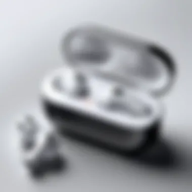 Troubleshooting for Lost AirPods Illustration detailing troubleshooting steps for finding AirPods