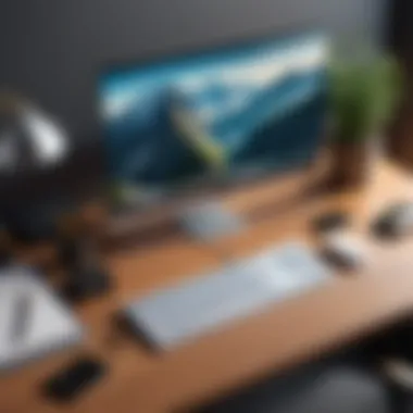 Motivational Workspace for Typing Excellence An inspiring workspace with motivational quotes and productivity tools for typing practice