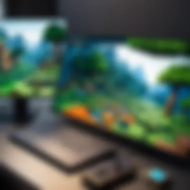 Navigating Minecraft's User Interface User interface of Minecraft highlighting game options