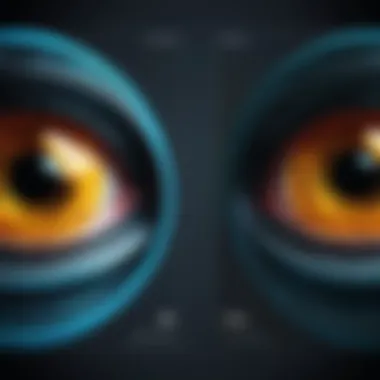 Achieving Seamless Image Transitions Visual representation of a seamless transition between two visuals