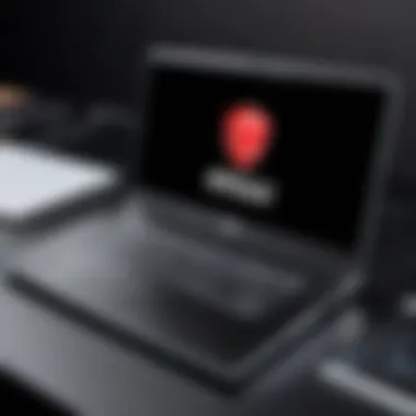 MSI Laptop with Linux Operating System MSI Laptop showcasing Linux interface