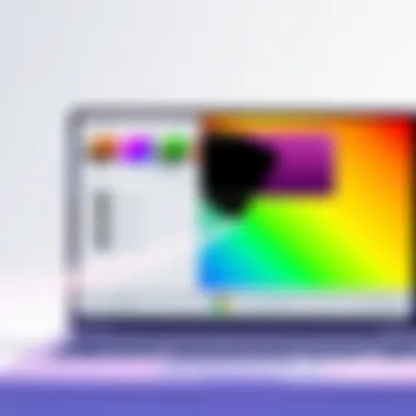 Screenshot of a video editing application with effects and transitions