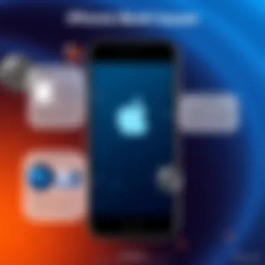 Causes of iPhone Boot Issues Graphic representation of possible causes of boot issues in iPhones