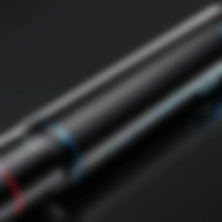 Close-up of the OnePlus Stylus highlighting its advanced functionality