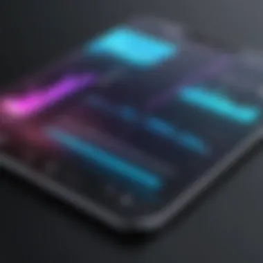 Interactive Music Deceleration UI User interface showcasing a music deceleration app