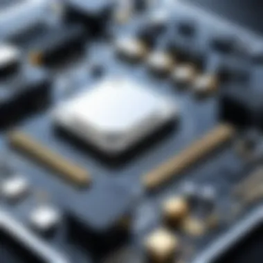Detailed graphic of hardware components Detailed graphic of hardware components