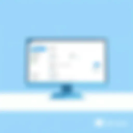 A sleek computer interface showcasing optimized settings