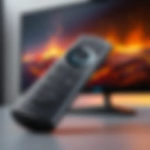 Amazon remote paired with Firestick