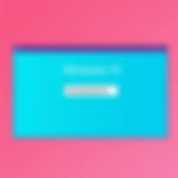 Windows 10 login screen with obscured password entry