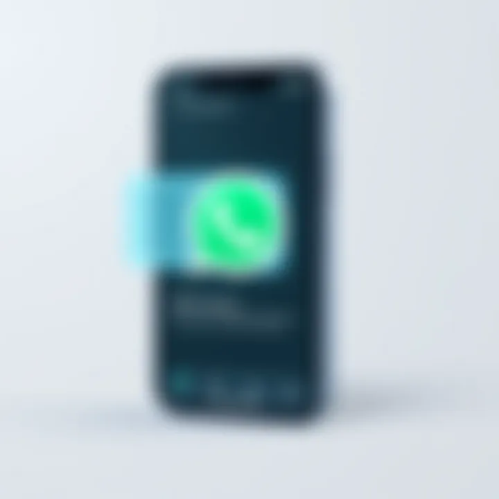 Third-party app interface for chat recovery