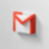 A visual representation of the Gmail interface showcasing archived emails