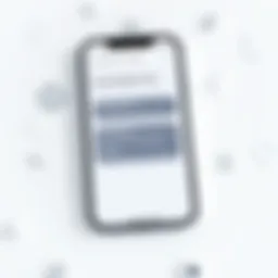 iPhone screen displaying message recovery options